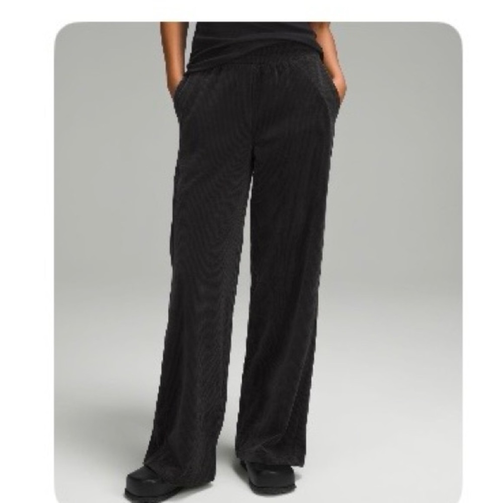 Scuba MR Wide Leg Pant Velvet Cord